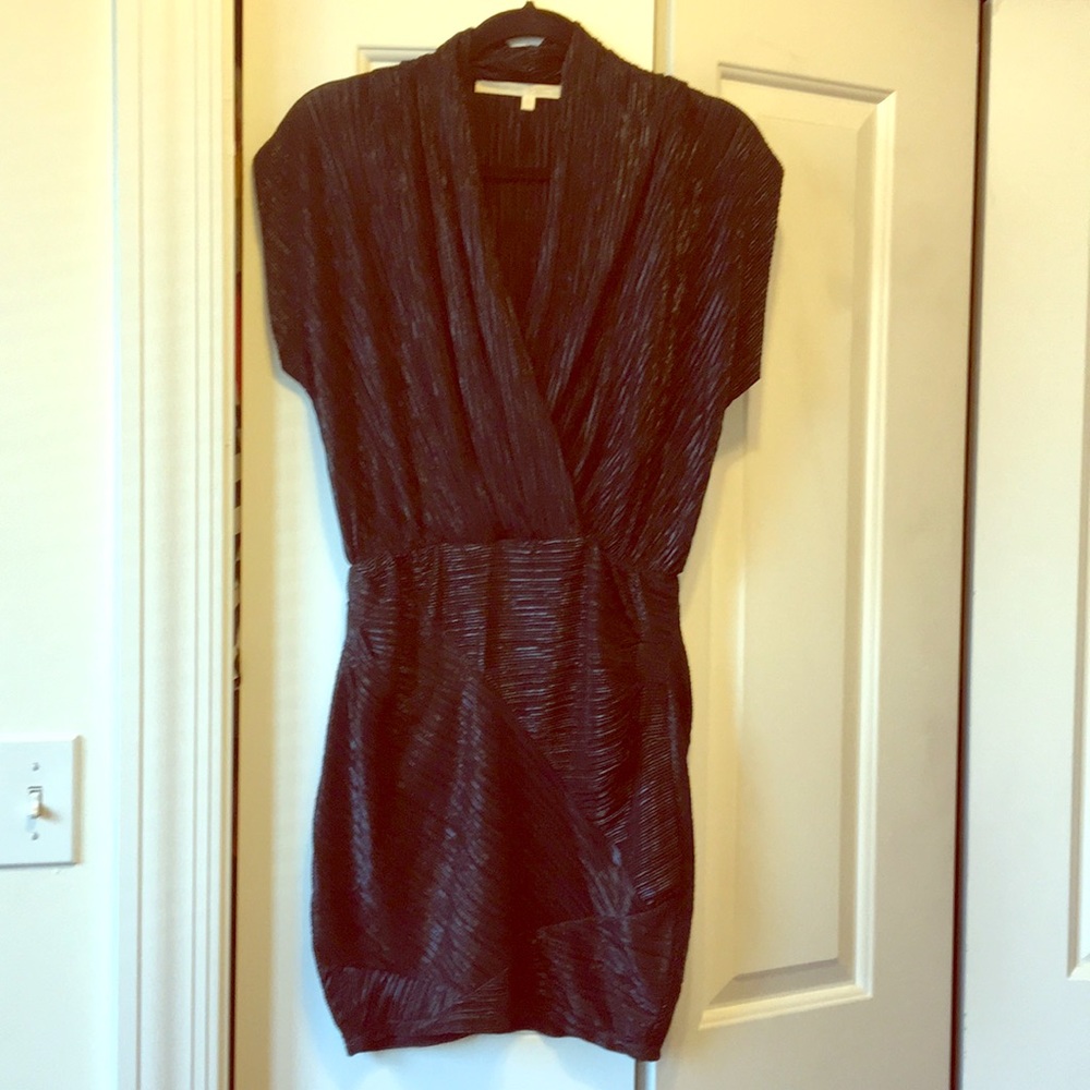 RACHEL by Rachel Roy black iridescent dress